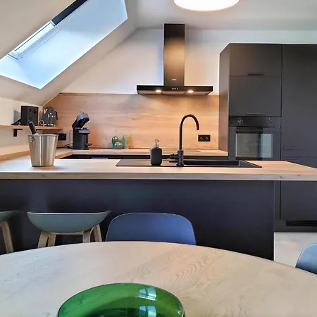 Apartment Awesome In With Kitchen