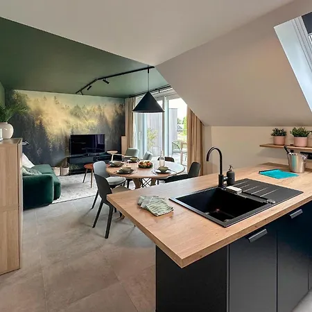 Awesome In With Kitchen Apartment Bievre